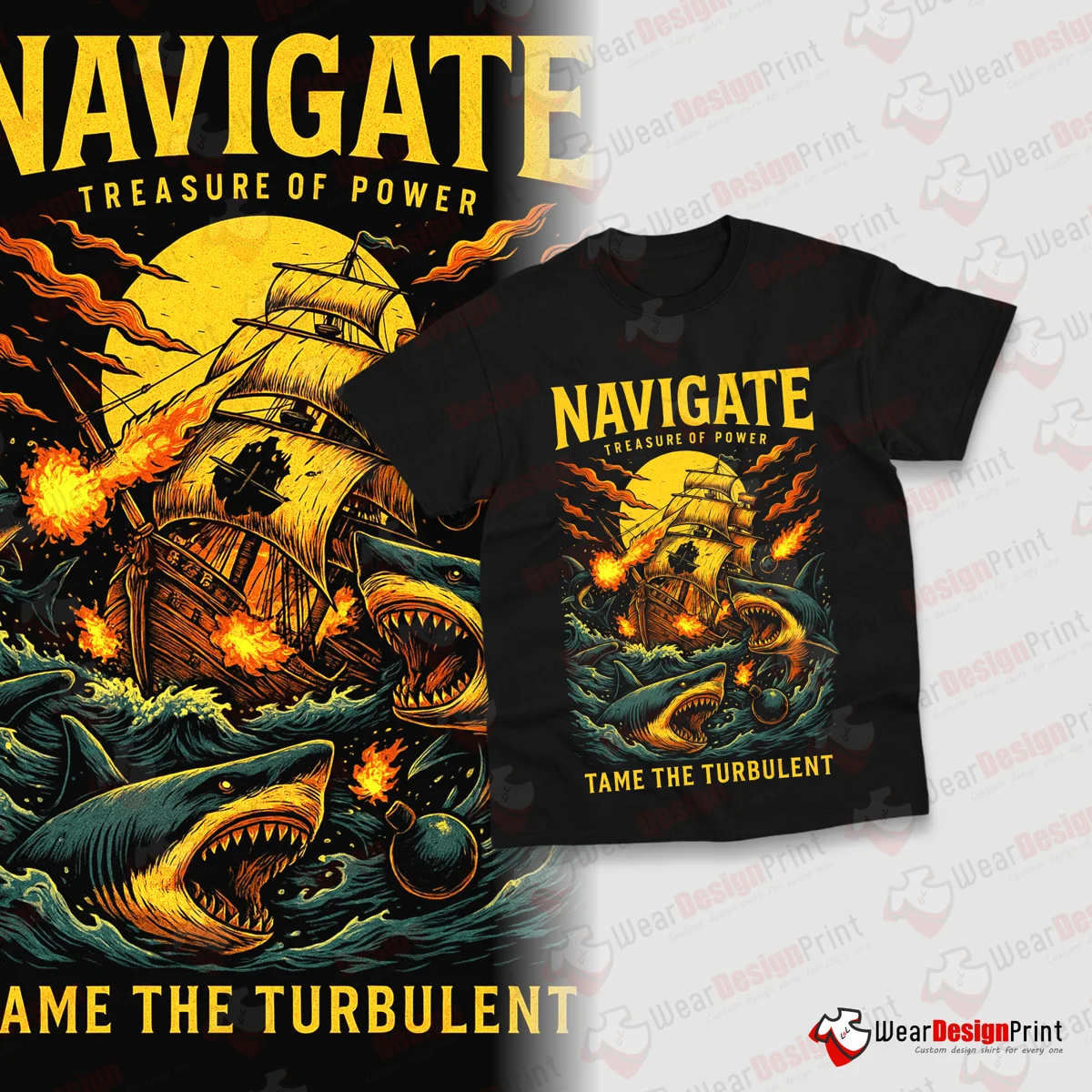 Fantasy & Horror Shirt Designs 13PCS PNG Bundle — view 9