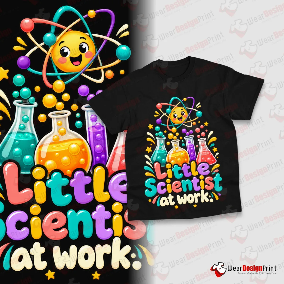 Colorful Kids Shirt Designs 10PCS PNG Bundle — view 8