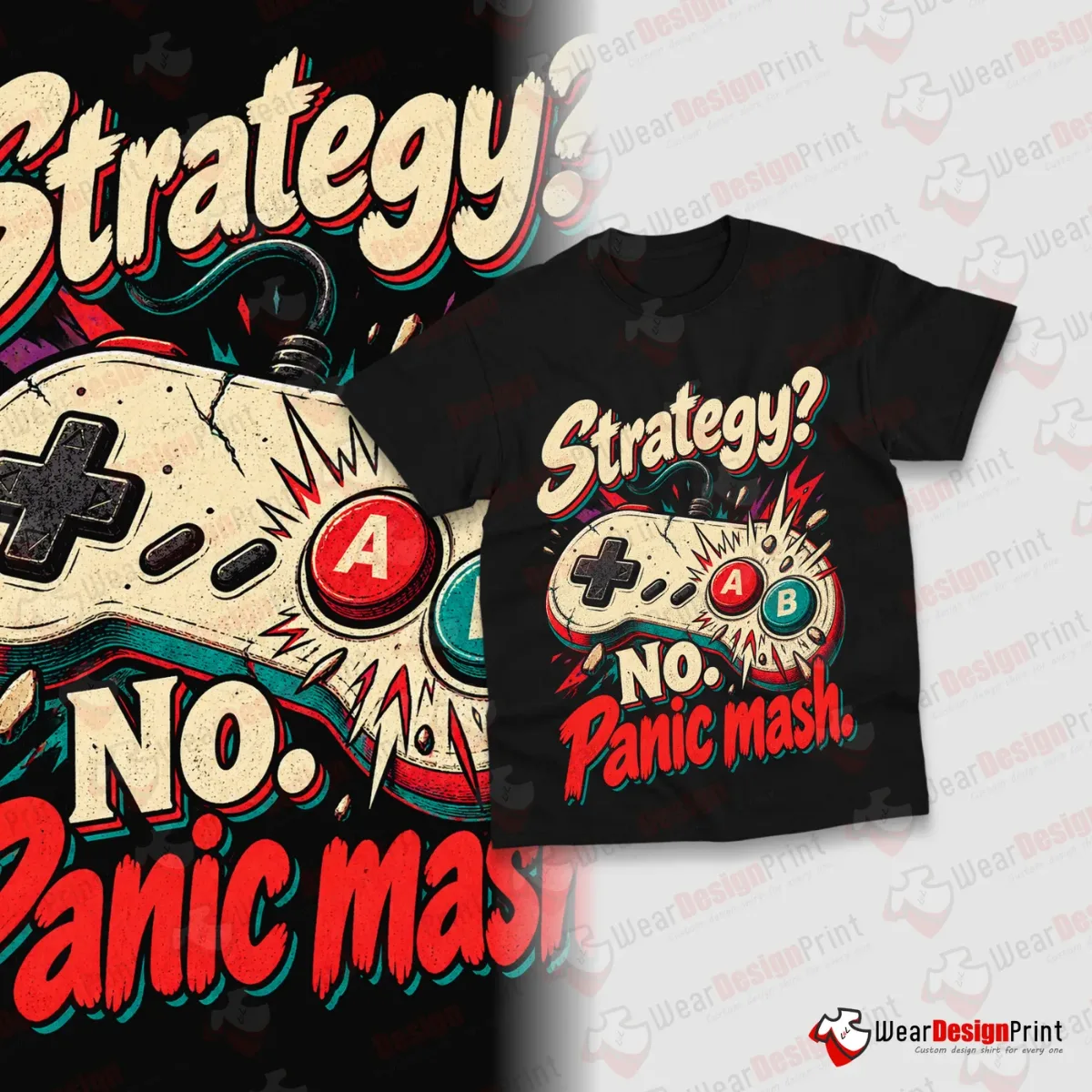 Retro Gaming Shirt Designs 17PCS PNG Bundle — view 9