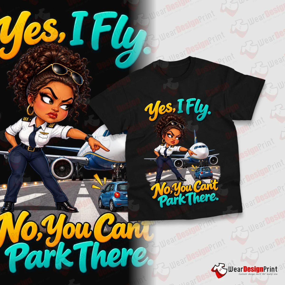 Women Pilot 10PC PNG Bundle — view 33