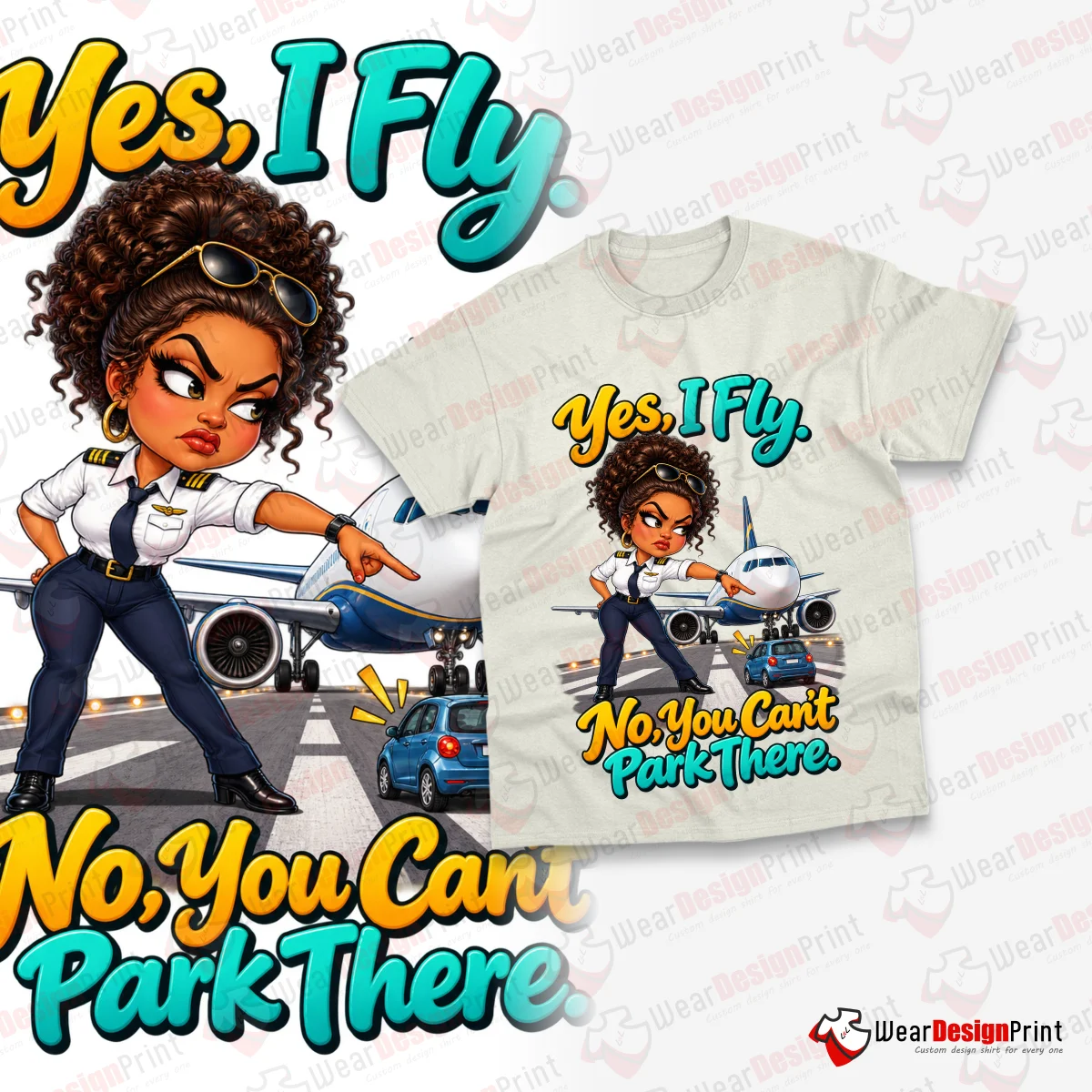 Women Pilot 10PC PNG Bundle — view 34