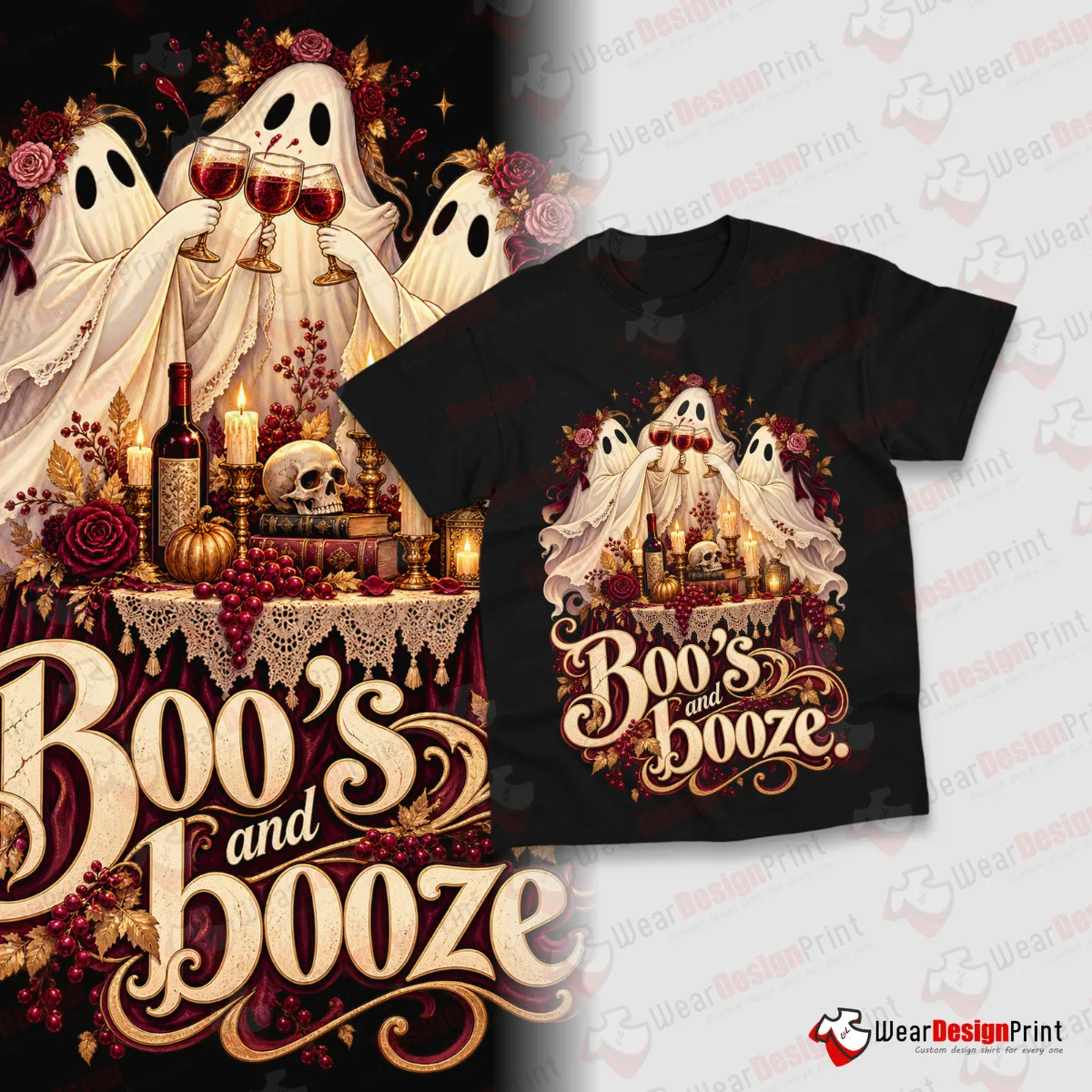 Halloween Shirt Designs 15PCS PNG Bundle — view 9