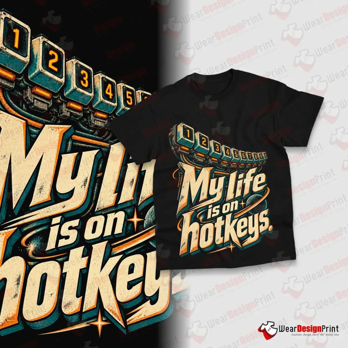 Strategy Gaming Shirt Designs 20PCS PNG Bundle — view 9
