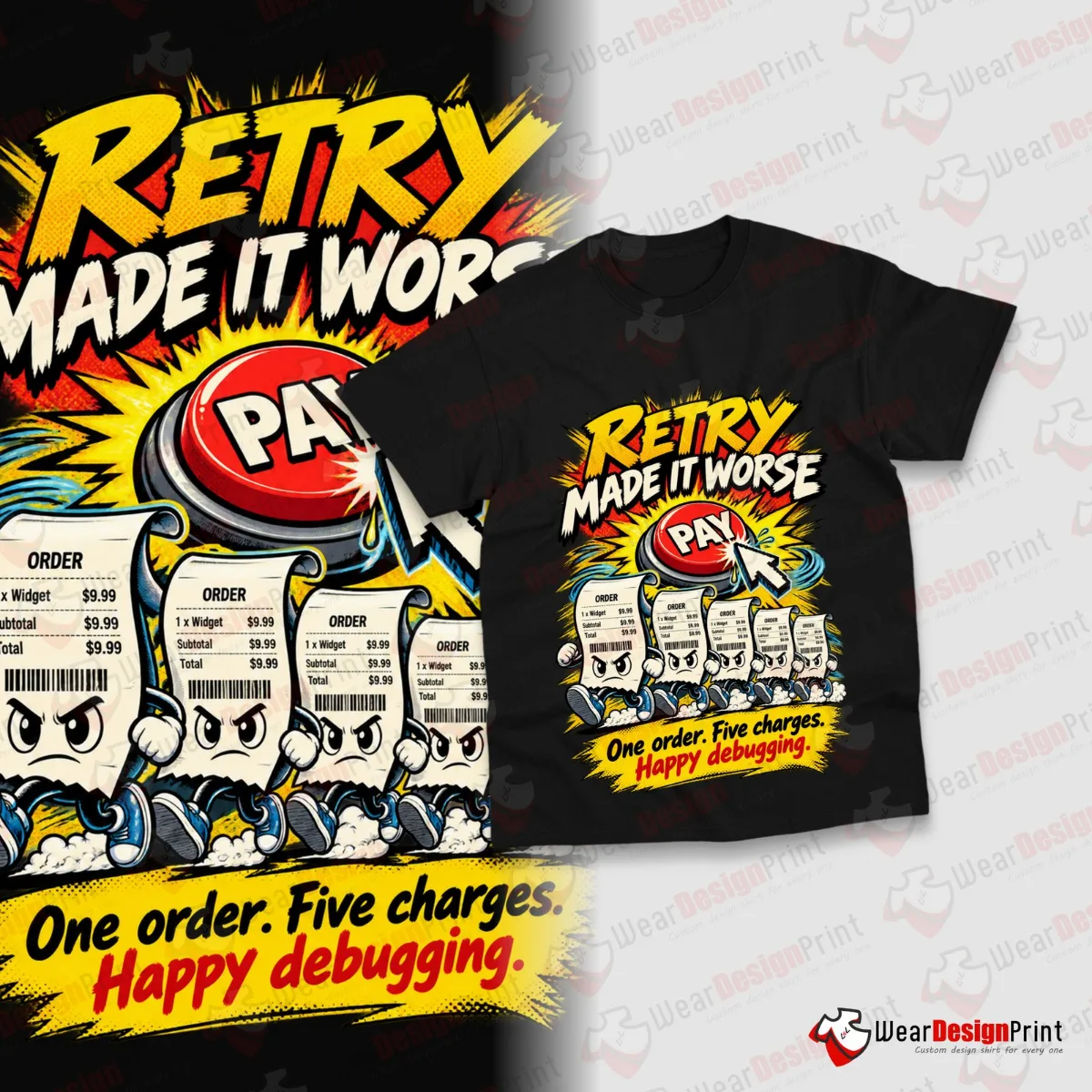 Production Humor Developer Shirt Designs 10PCS PNG Bundle — view 9
