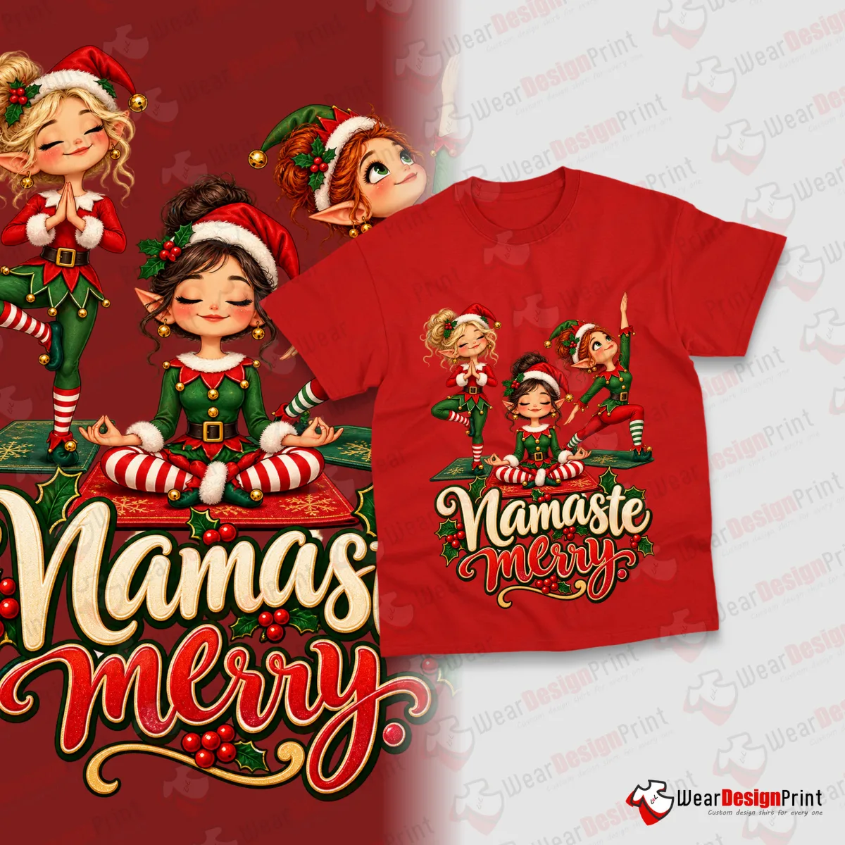 Christmas Holiday Shirt Designs 26PCS PNG Bundle — view 34
