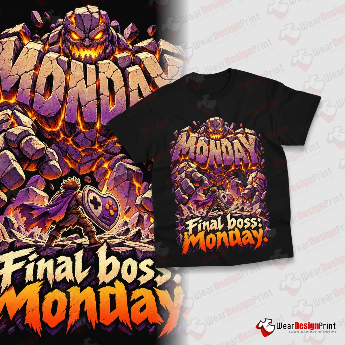 Funny Gamer Shirt Designs 20PCS PNG Bundle — view 11