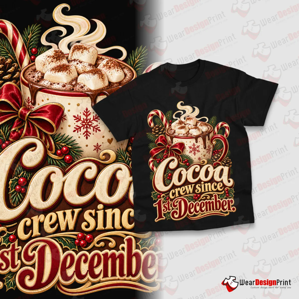 Funny Christmas Shirt Designs 20PCS PNG Bundle — view 11