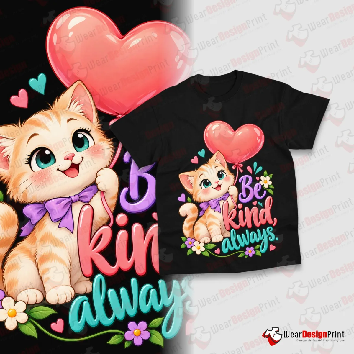 Colorful Kids Shirt Designs 10PCS PNG Bundle — view 10