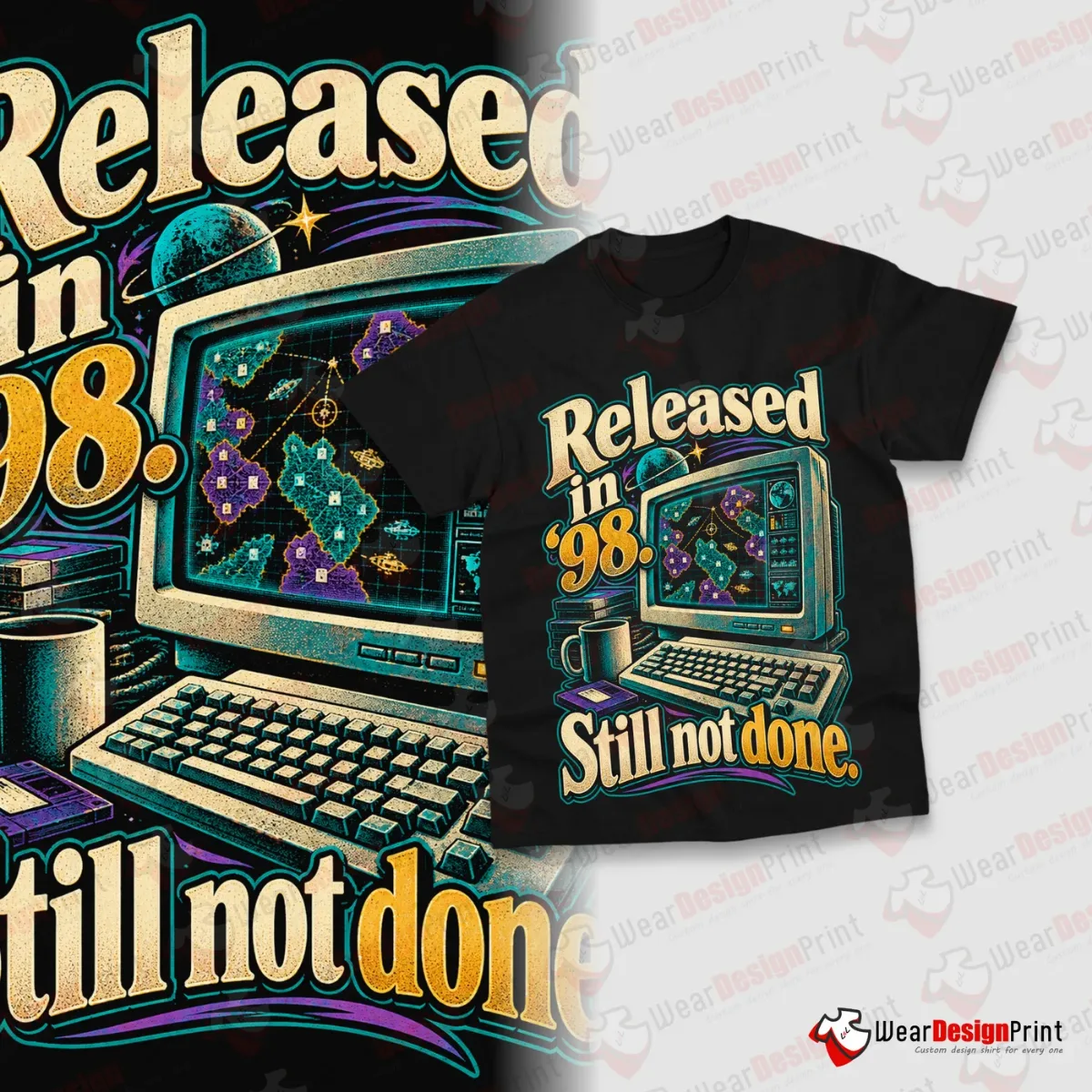 Strategy Gaming Shirt Designs 20PCS PNG Bundle — view 10
