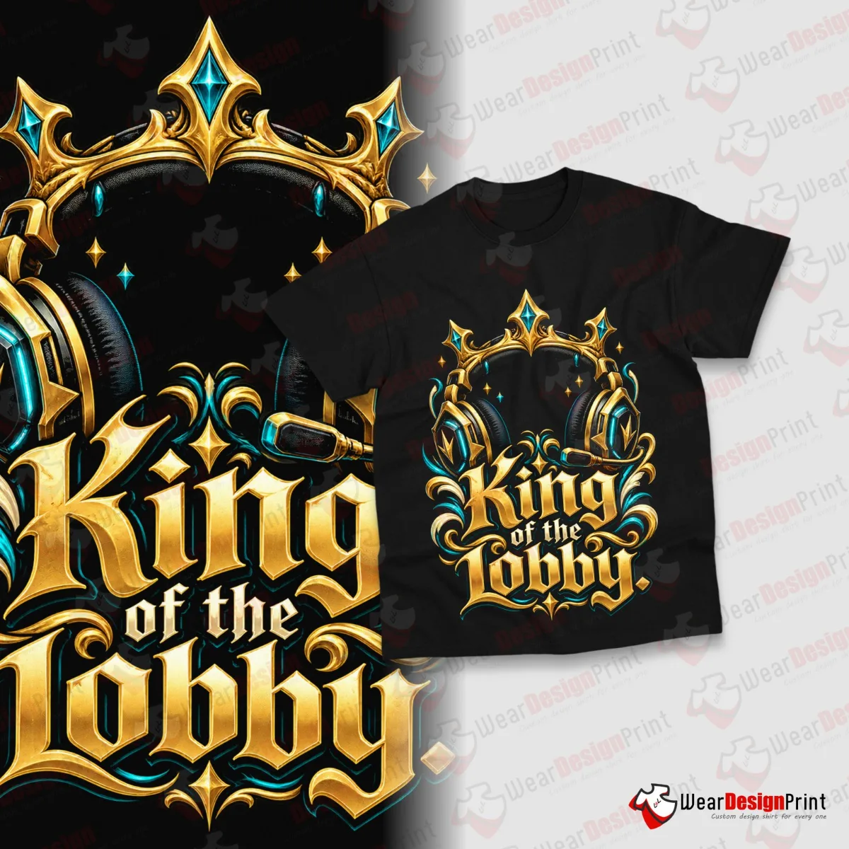 Funny Gamer Shirt Designs 20PCS PNG Bundle — view 12