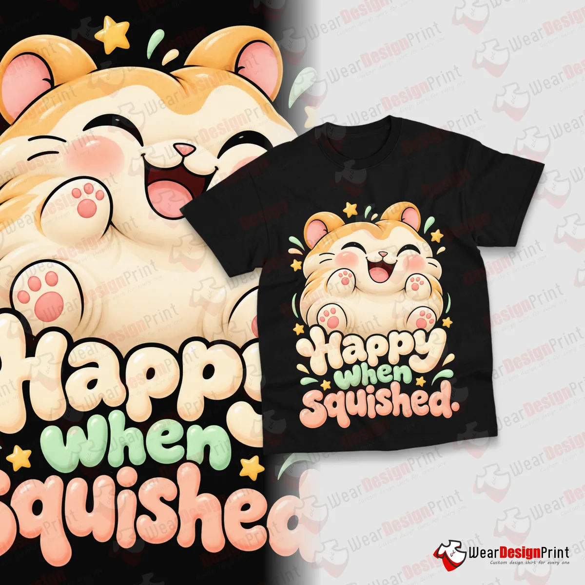 Squishy Friends Shirt Designs 15PCS PNG Bundle — view 12