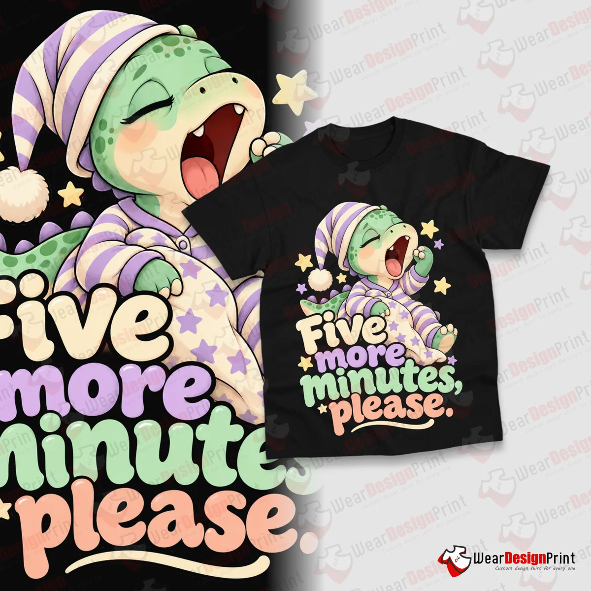 Baby Dinosaurs Shirt Designs 15PCS PNG Bundle — view 13