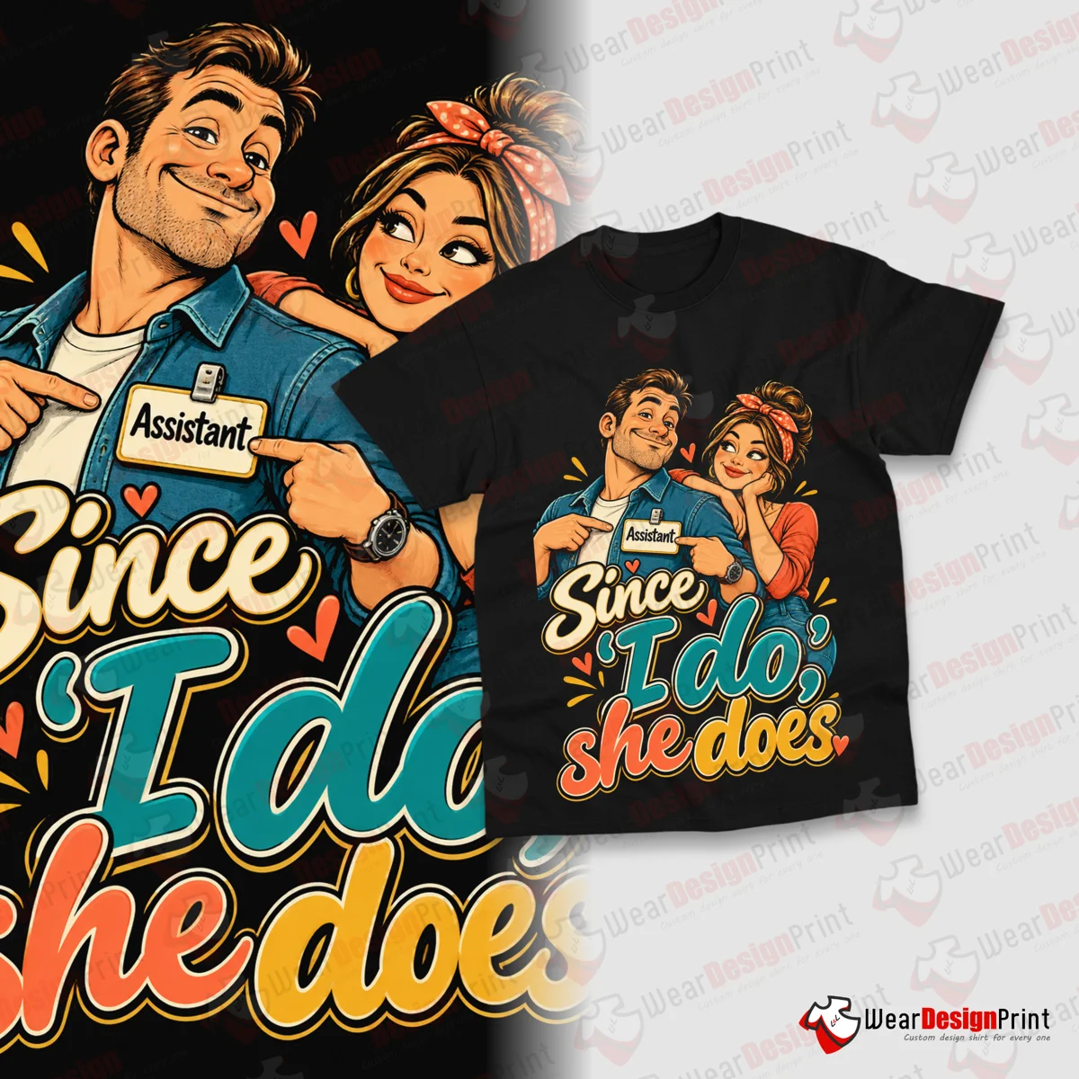 Marriage Humor Shirt Designs 12PCS PNG Bundle — view 13