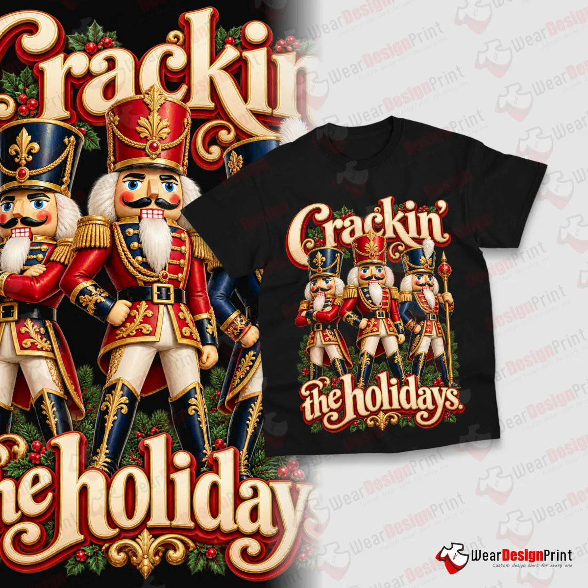 Funny Christmas Shirt Designs 20PCS PNG Bundle — view 14