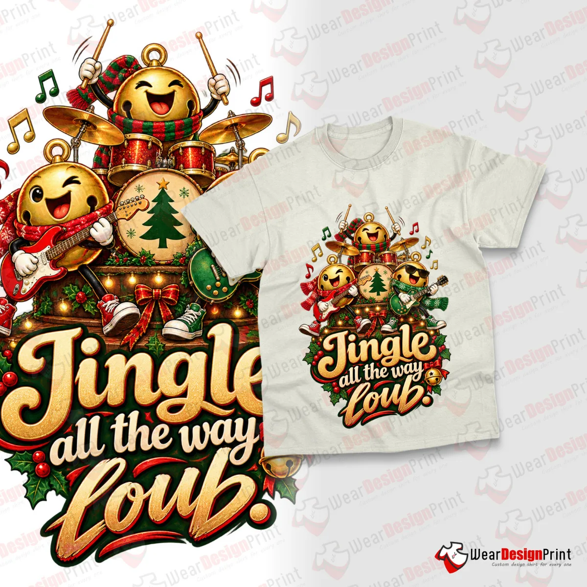 Christmas Holiday Shirt Designs 26PCS PNG Bundle — view 64