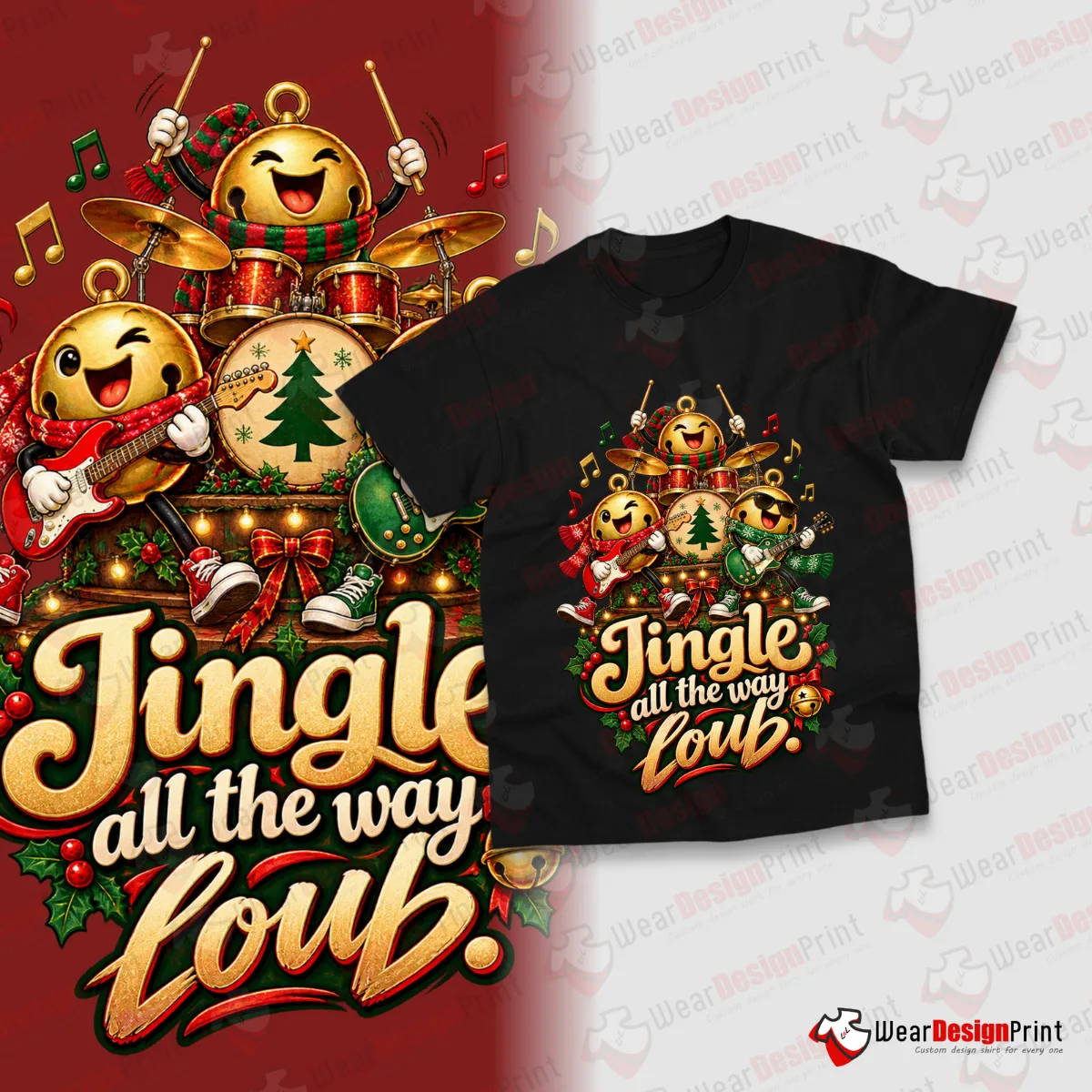 Christmas Holiday Shirt Designs 26PCS PNG Bundle — view 14
