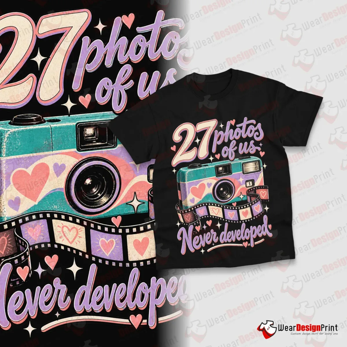 Retro Heartbreak Shirt Designs 15PCS PNG Bundle — view 14
