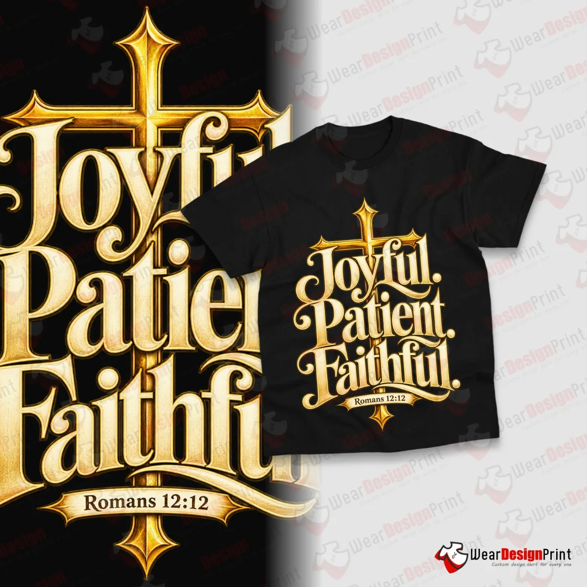 Christian Faith Shirt Designs 15PCS PNG Bundle — view 15