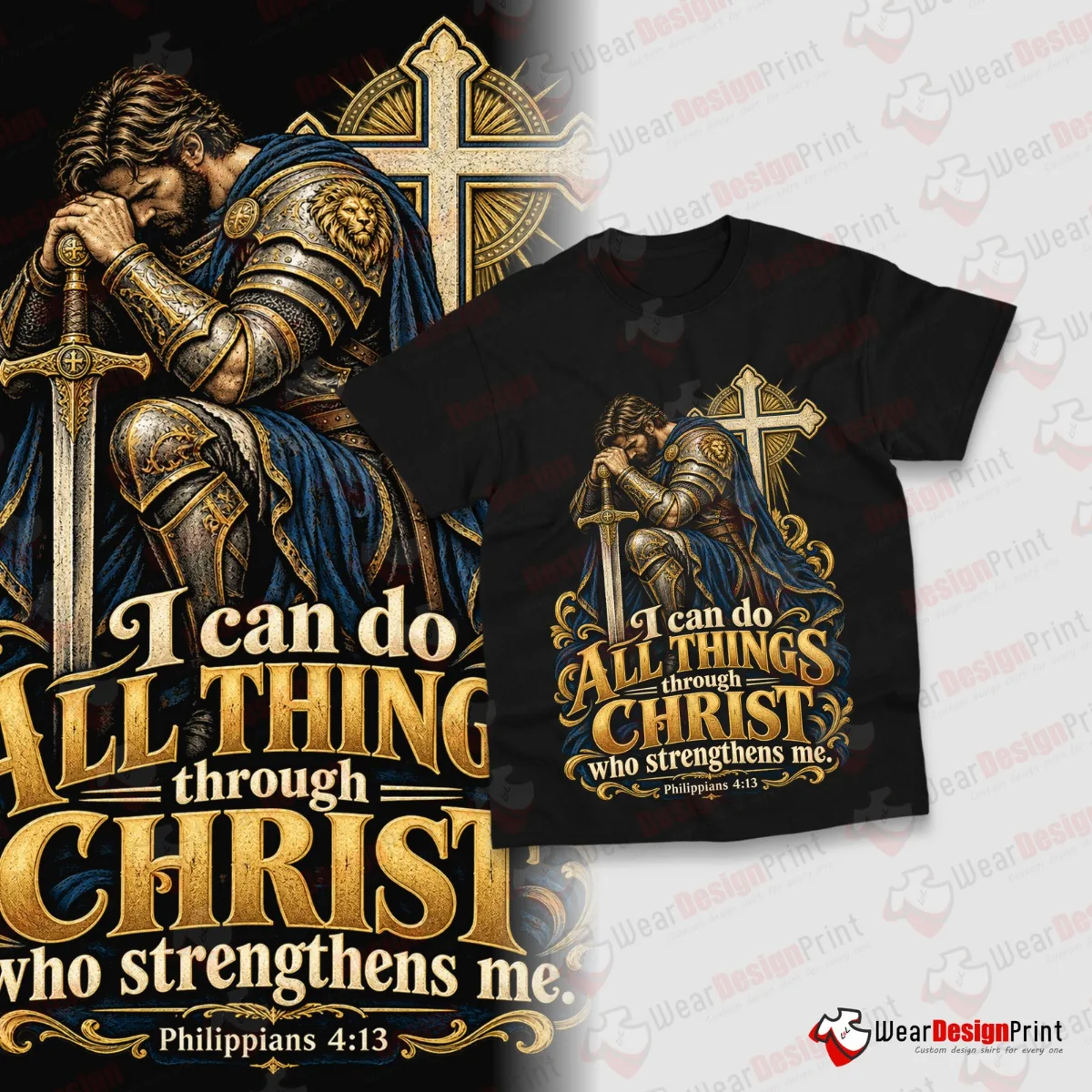 Warrior Gym Shirt Designs 15PCS PNG Bundle — view 16