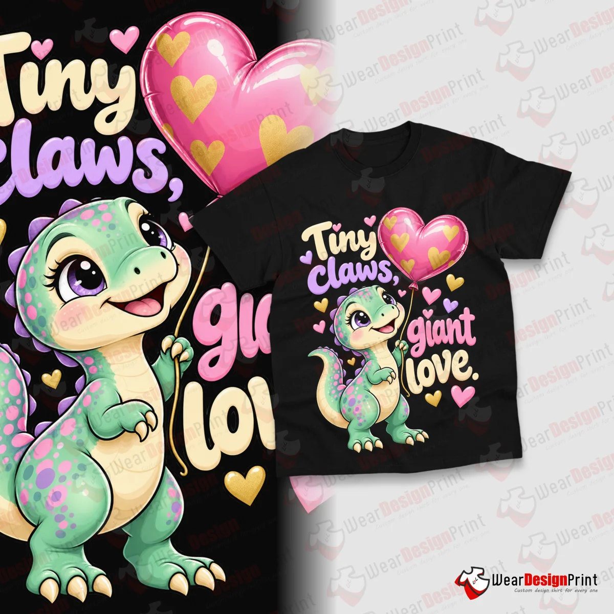 Baby Dinosaurs Shirt Designs 15PCS PNG Bundle — view 16