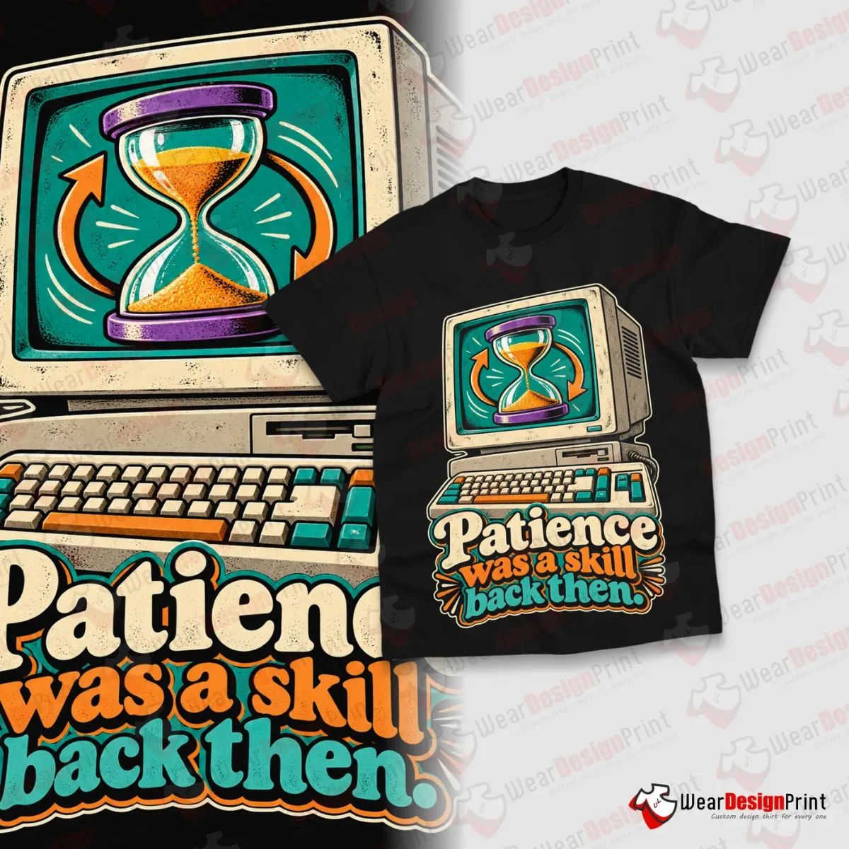 Retro Gaming Shirt Designs 17PCS PNG Bundle — view 15