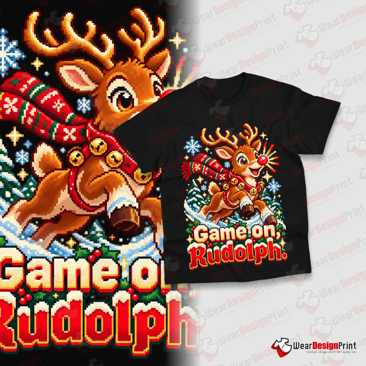 Funny Christmas Shirt Designs 20PCS PNG Bundle — view 3