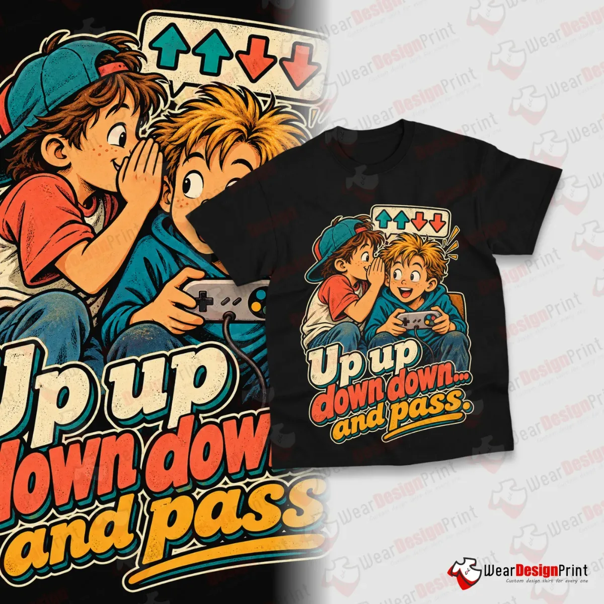 Retro Gaming Shirt Designs 17PCS PNG Bundle — view 16