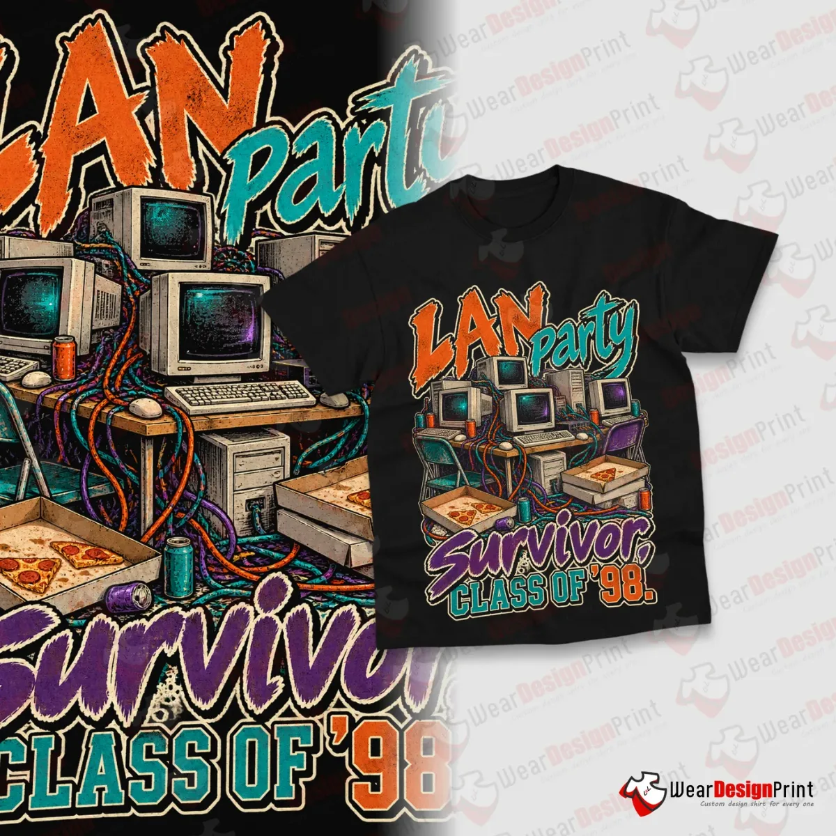 Strategy Gaming Shirt Designs 20PCS PNG Bundle — view 16
