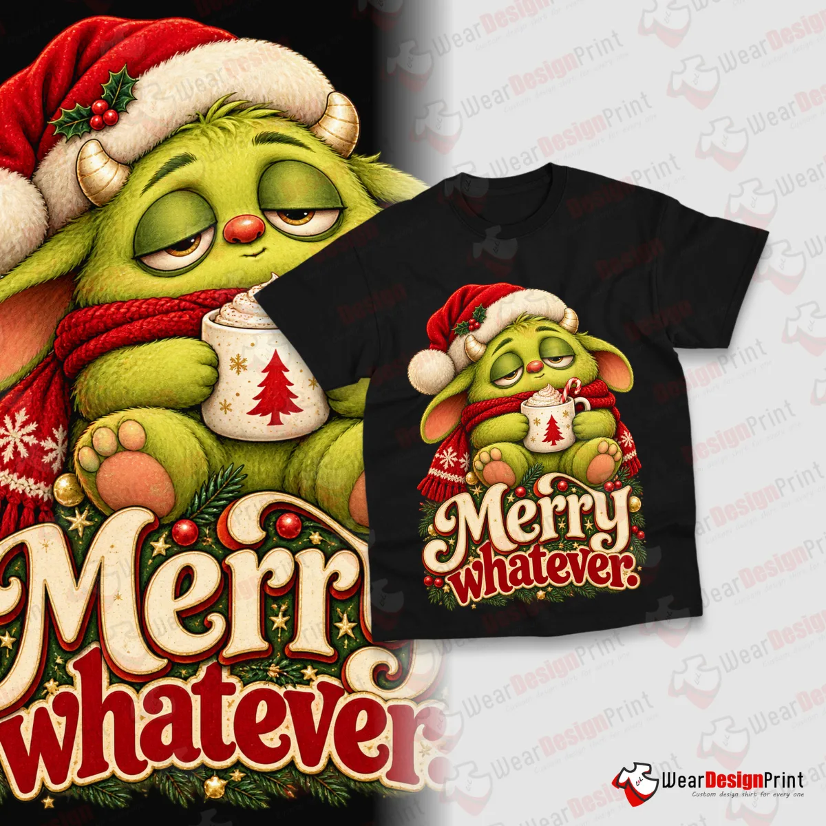 Funny Christmas Shirt Designs 20PCS PNG Bundle — view 17
