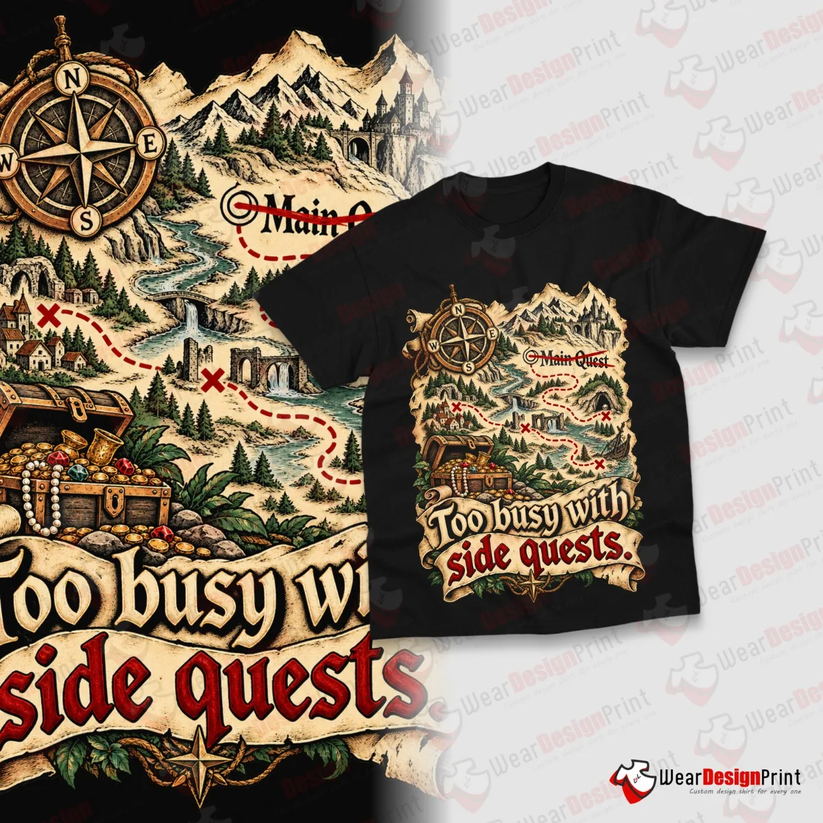 Funny Gamer Shirt Designs 20PCS PNG Bundle — view 20