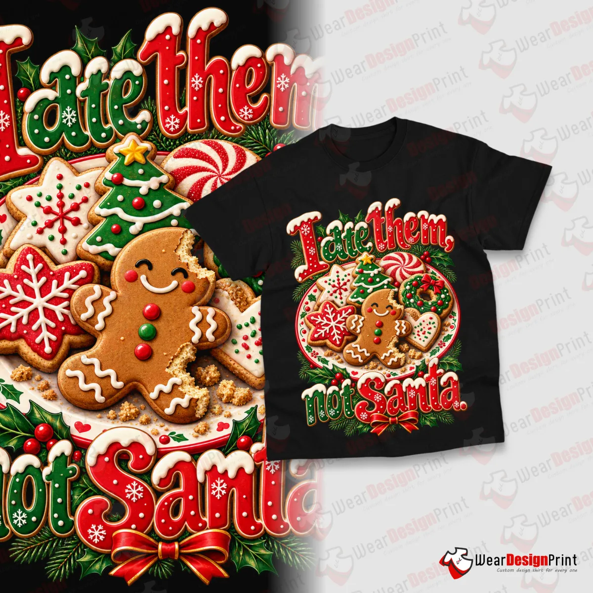 Funny Christmas Shirt Designs 20PCS PNG Bundle — view 20