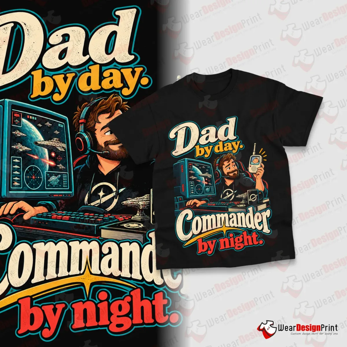 Strategy Gaming Shirt Designs 20PCS PNG Bundle — view 20
