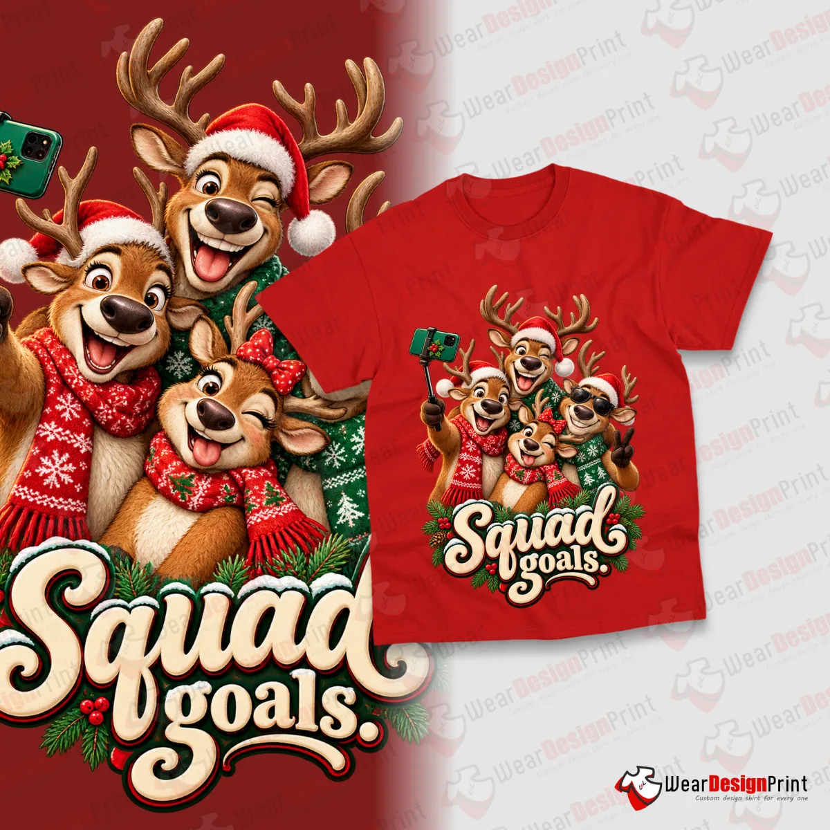 Christmas Holiday Shirt Designs 26PCS PNG Bundle — view 48