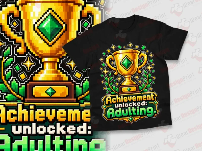 Pixel Art Kids Shirt Designs 16PCS PNG Bundle — view 1