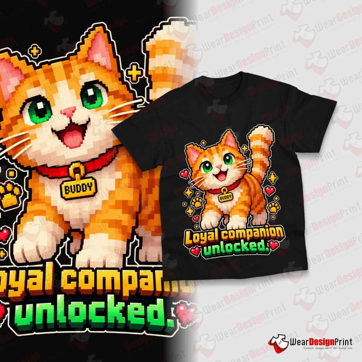 Pixel Art Kids Shirt Designs 16PCS PNG Bundle — view 4