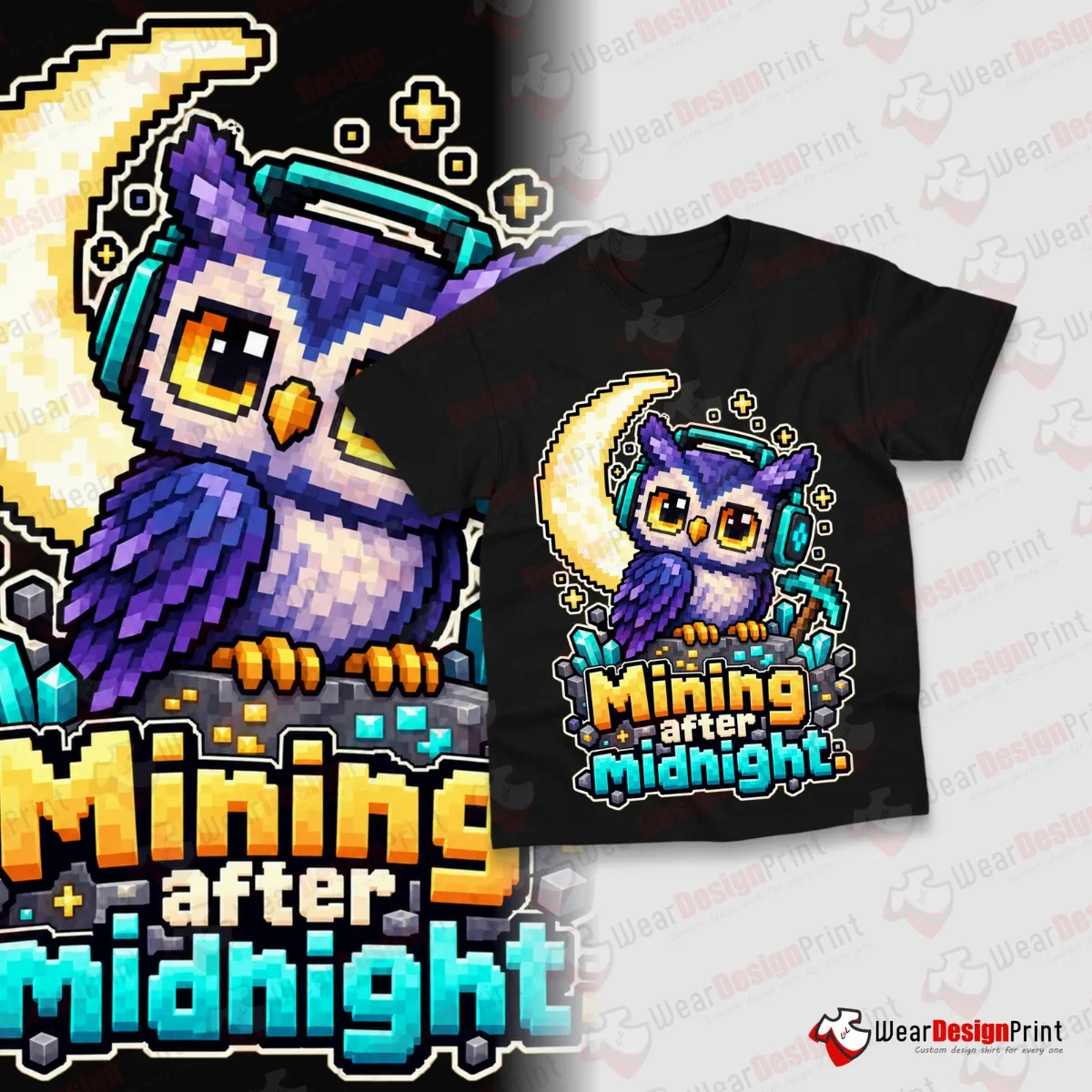 Pixel Art Kids Shirt Designs 16PCS PNG Bundle — view 8